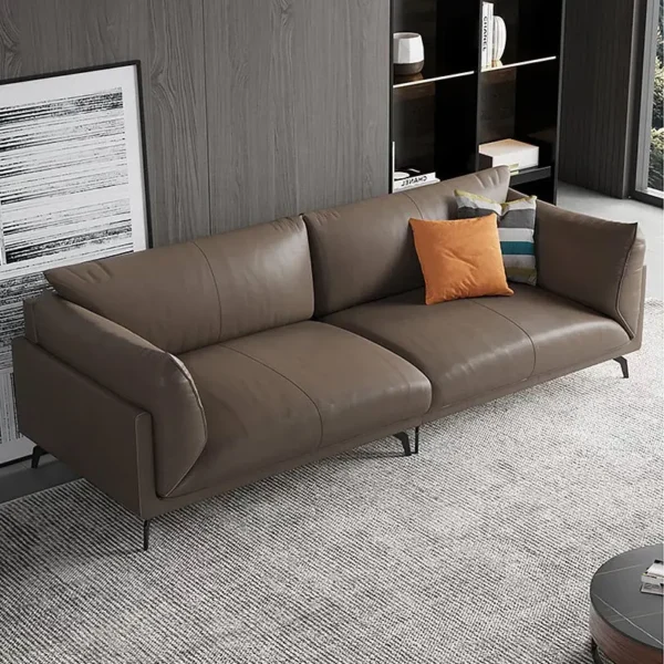 Ghế Sofa văng Bọc da Form nhỏ gọn thanh lịch - SP14154 8 ghe sofa vang boc da form nho gon thanh lich sp14154 2