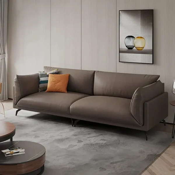 Ghế Sofa văng Bọc da Form nhỏ gọn thanh lịch - SP14154 7 ghe sofa vang boc da form nho gon thanh lich sp14154 3