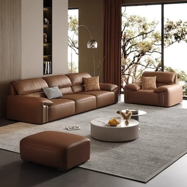ghe sofa vang boc da form vuong cao cap sp14904 1