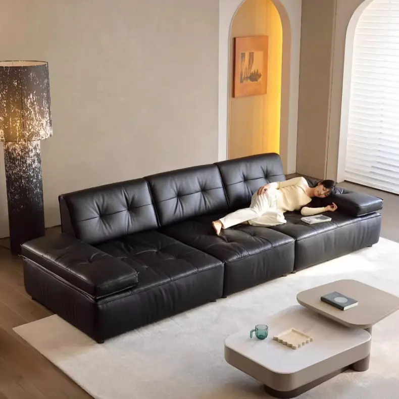 Ghế Sofa Văng Bọc Da Hiện Đại Cao Cấp - SP14450 10 ghe sofa vang boc da hien dai cao cap sp14450 1