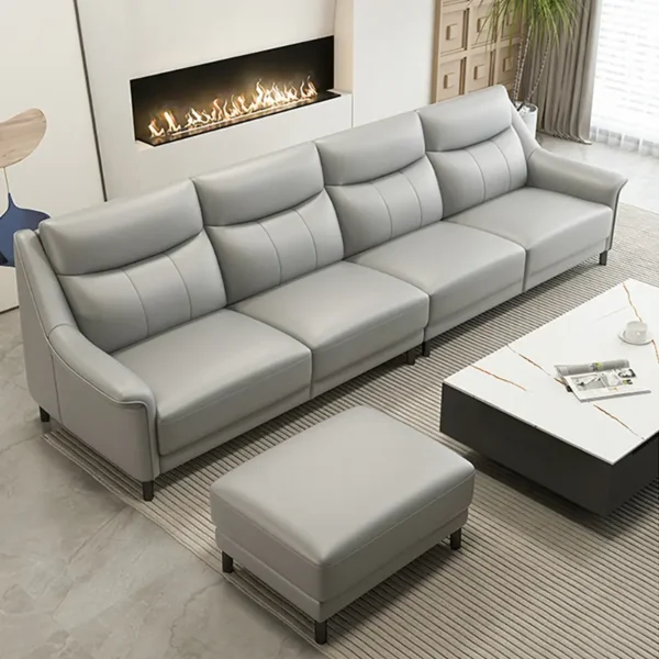 Ghế Sofa Văng Bọc Da Hiện Đại Cao Cấp - SP14965