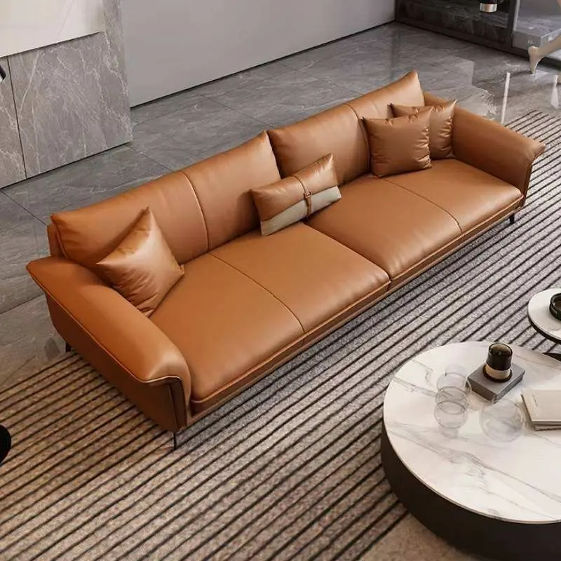 Ghế sofa văng bọc da hiện đại - SP14163 14 ghe sofa vang boc da hien dai sp14163 2