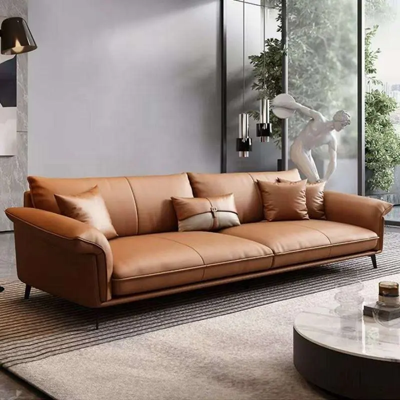 Ghế sofa văng bọc da hiện đại - SP14163 12 ghe sofa vang boc da hien dai sp14163 5