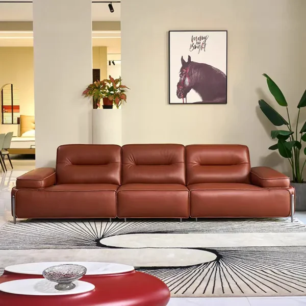 Ghế Sofa Văng Bọc Da Hiện Đại - SP14488