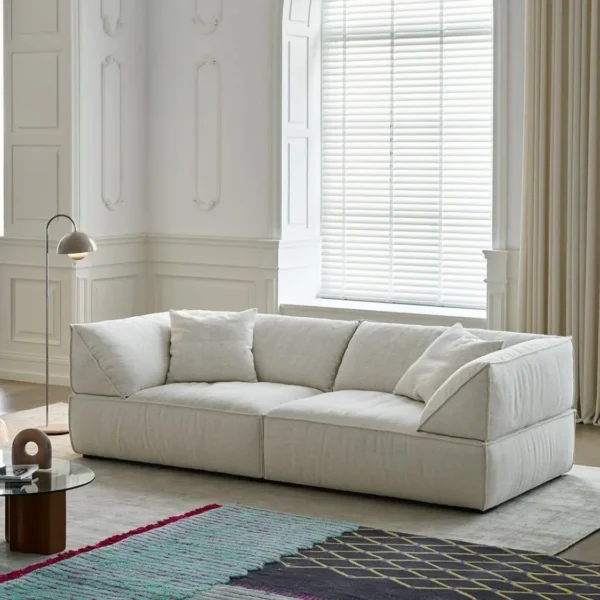 Ghế Sofa Văng Bọc Vải Êm Ái Cao Cấp - SP14685