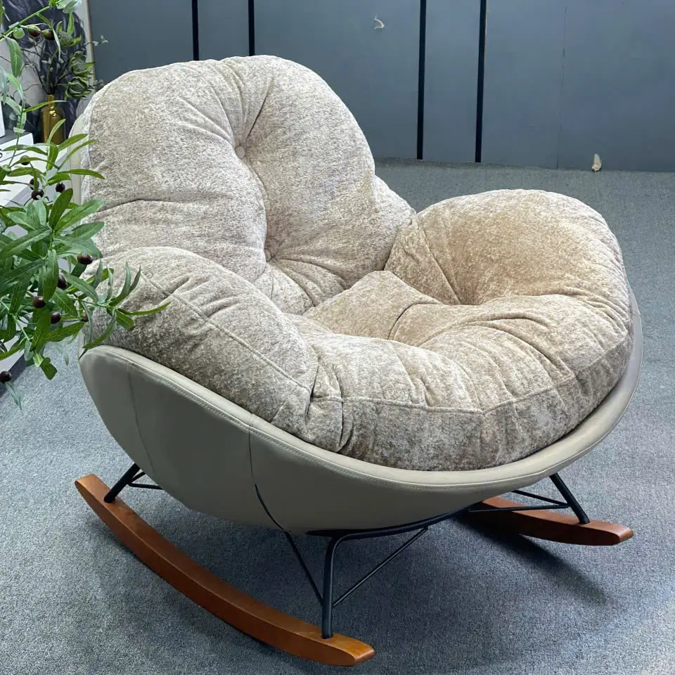 Ghế Thư Giãn Bấp Bênh Vải Nỉ Hiện Đại - SP14194 9 ghe thu gian bap benh vai ni hien dai sp14194