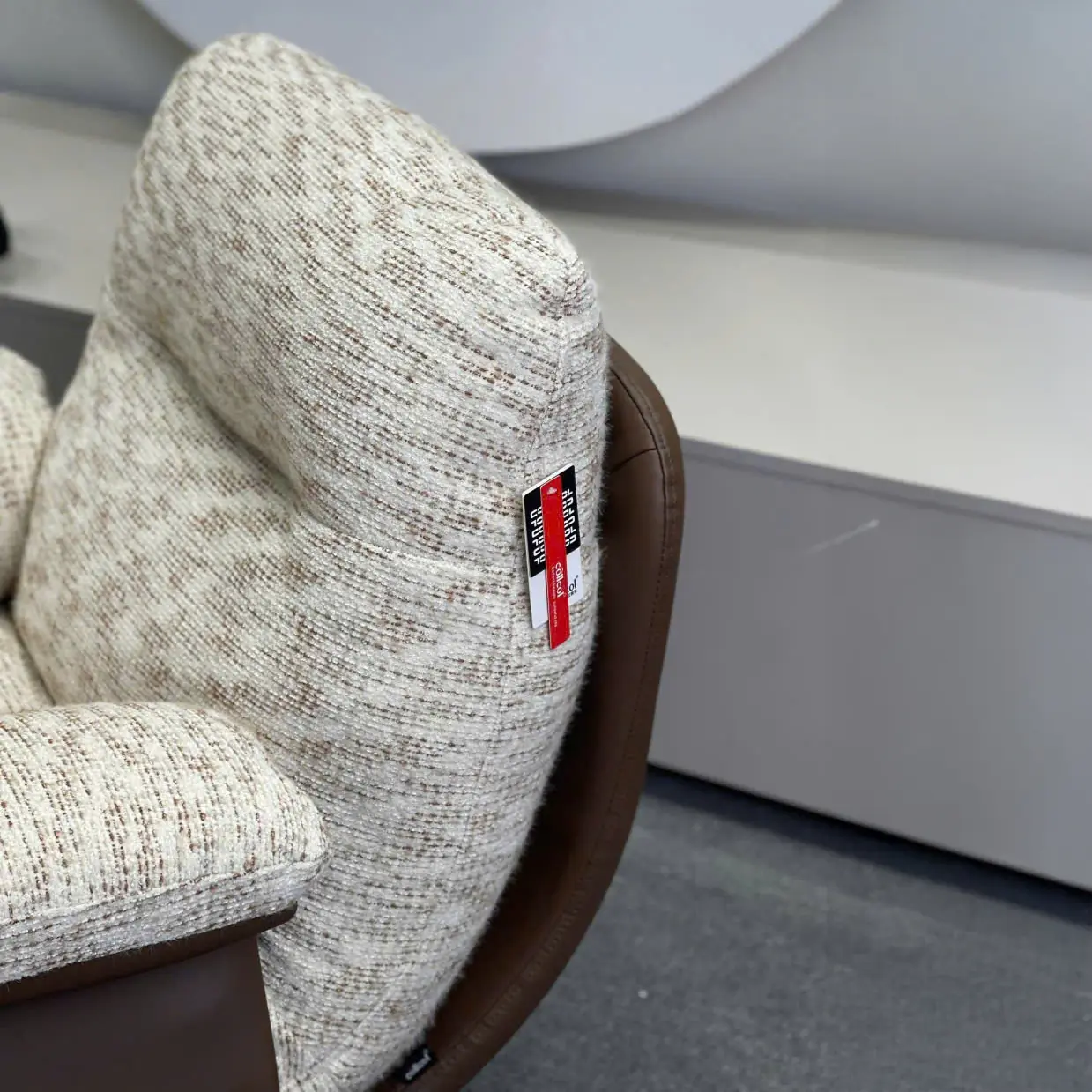 Ghế Thư Giãn Trụ Xoay Bọc Nỉ Cao Cấp - SP14188 11 ghe thu gian tru xoay boc ni cao cap sp14188 3