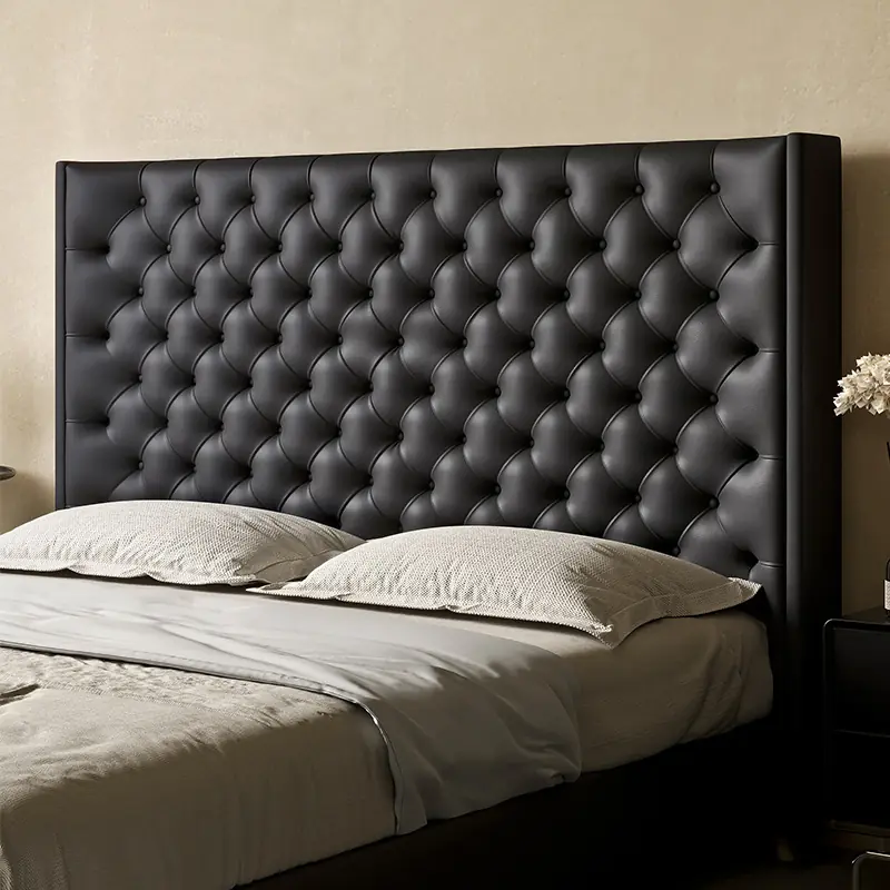 Giường Ngủ Bọc Da Đầu Giường Caro Tân Cổ Điển Sang Trọng - SP13957 9 giuong ngu boc da dau giuong caro tan co dien sang trong sp13957 2