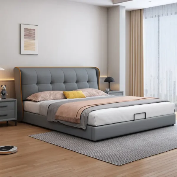 Giường Ngủ Bọc Da Hiện Đại - SP13846 7 giuong ngu boc da hien dai sp13846 1