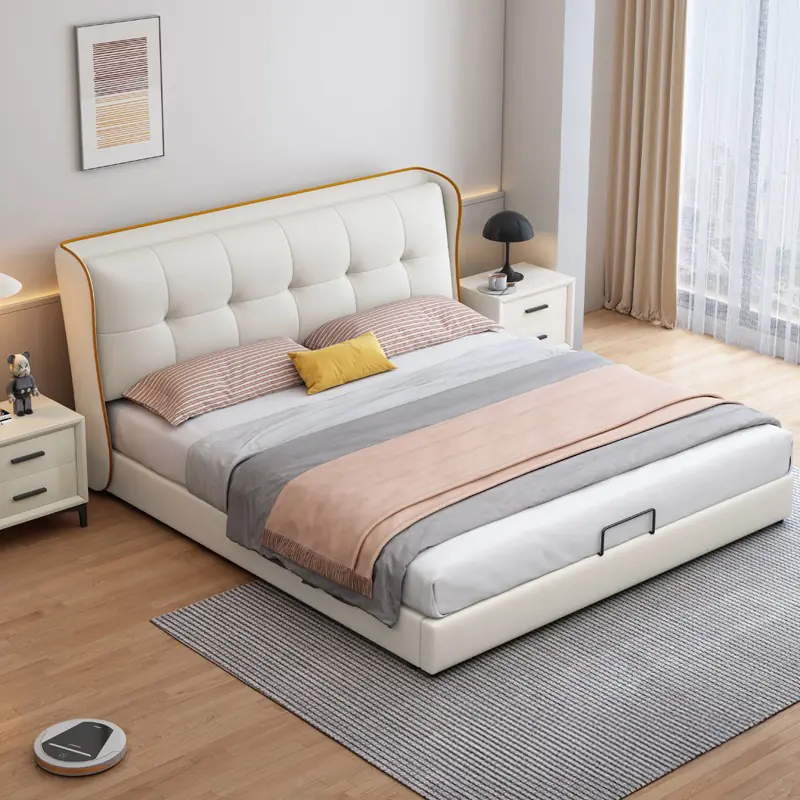 Giường Ngủ Bọc Da Hiện Đại - SP13846 9 giuong ngu boc da hien dai sp13846 3