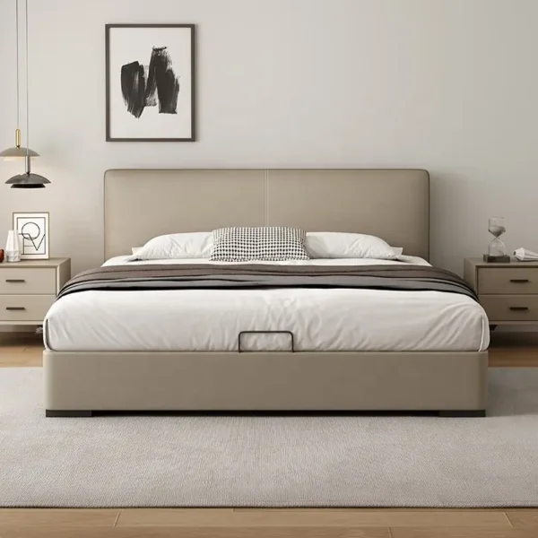 Giường Ngủ Bọc Da Hiện Đại Thiết Kế Cao Cấp - SP14836