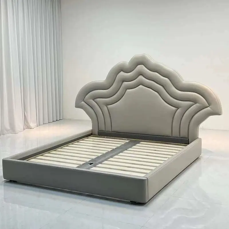 Giường Ngủ Bọc Nỉ Cao Cấp Đầu Giường Nhiều Lớp Thiết Kế Nghệ Thuật - SP14827 9 giuong ngu boc ni cao cap dau giuong nhieu lop thiet ke nghe thuat sp14827 2