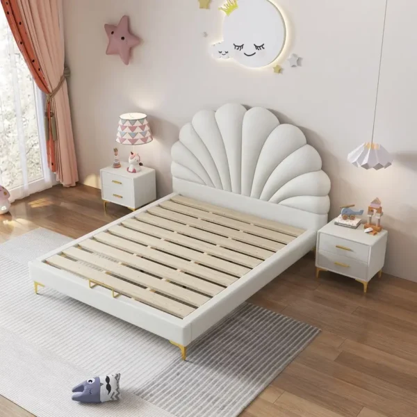 giuong ngu cho be hinh canh hoa boc nem cao cap sp14643