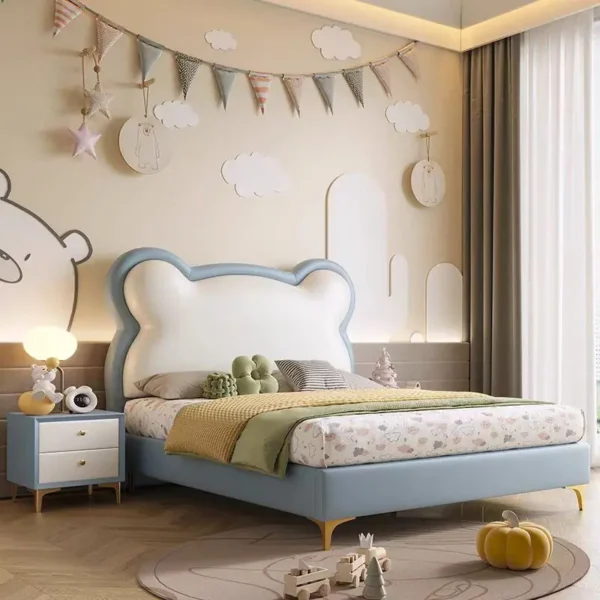 giuong ngu cho be hinh gau boc nem cao cap sp14648 4