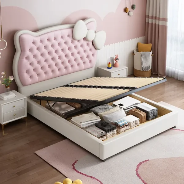 giuong ngu cho be hinh meo kitty dem vai xinh xan sp14668 2