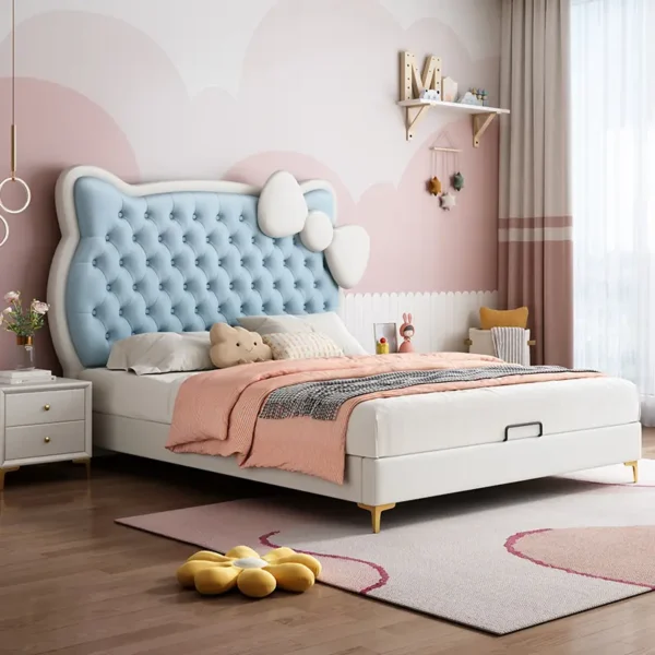 giuong ngu cho be hinh meo kitty dem vai xinh xan sp14668 3