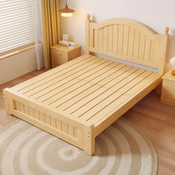 giuong ngu go phong cach bac au thanh lich sp14619