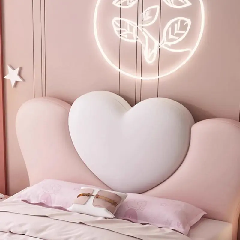 Giường Ngủ Trẻ Em Bọc Da Đầu Giường Trái Tim Cao Cấp - SP14786 7 giuong ngu tre em boc da dau giuong trai tim cao cap sp14786 1