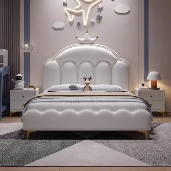 Giường Ngủ Trẻ Em Phong Cách Hoàng Gia Cao Cấp - SP14734