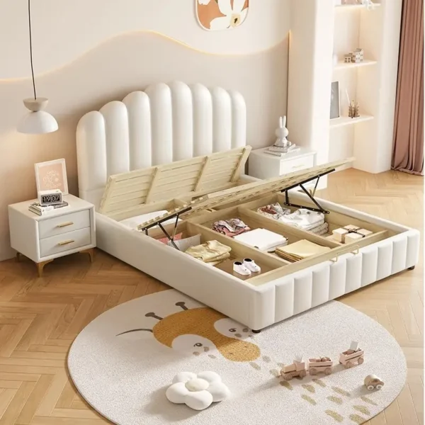 giuong ngu tre em thiet ke phan mui hien dai sp14744 1