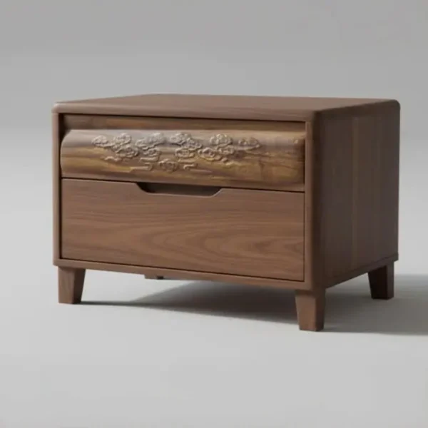 Tab Đầu Giường Gỗ Gụ Nam Phi Nhập Khẩu Cao Cấp - SP13839