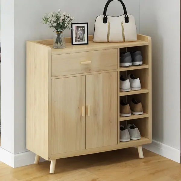 Tủ Giày Gỗ Công Nghiệp Hiện Đại Tiện Dụng - Sp13845