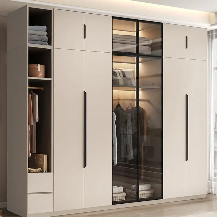 Tủ Quần Áo 6 Cánh Gỗ MDF Hiện Đại Sang Trọng - SP13976 6 tu quan ao 6 canh go mdf hien dai sang trong sp13976 2