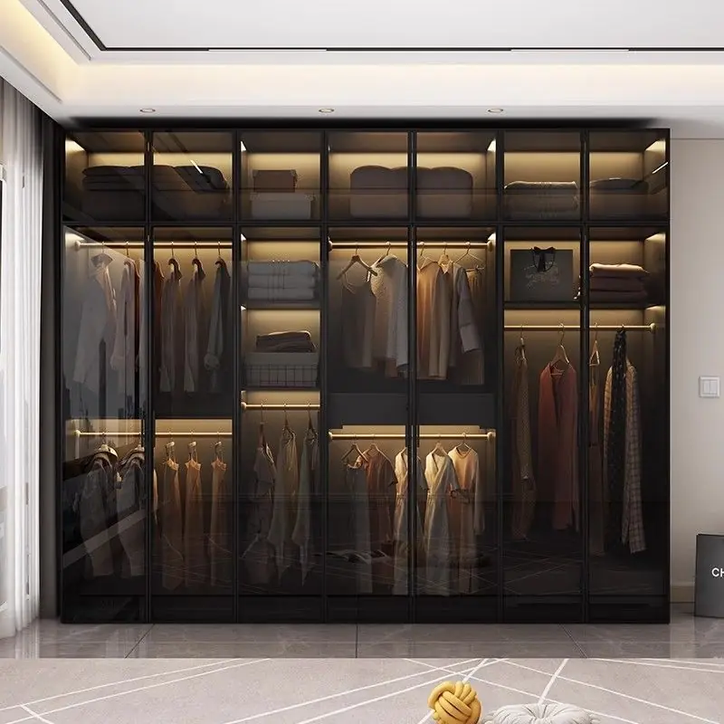 Tủ quần áo cửa kính đơn giản hiện đại - SP13967 1 Tủ quần áo cửa kính đơn giản hiện đại - SP13967