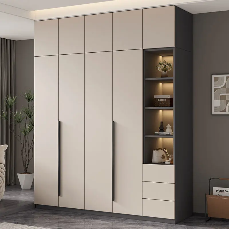 Tủ Quần Áo Cửa Mở Hiện Đại Kèm Kệ Trang Trí Sang Trọng Đa Năng - SP13949 10 tu quan ao cua mo hien dai kem ke trang tri sang trong da nang sp13949 1