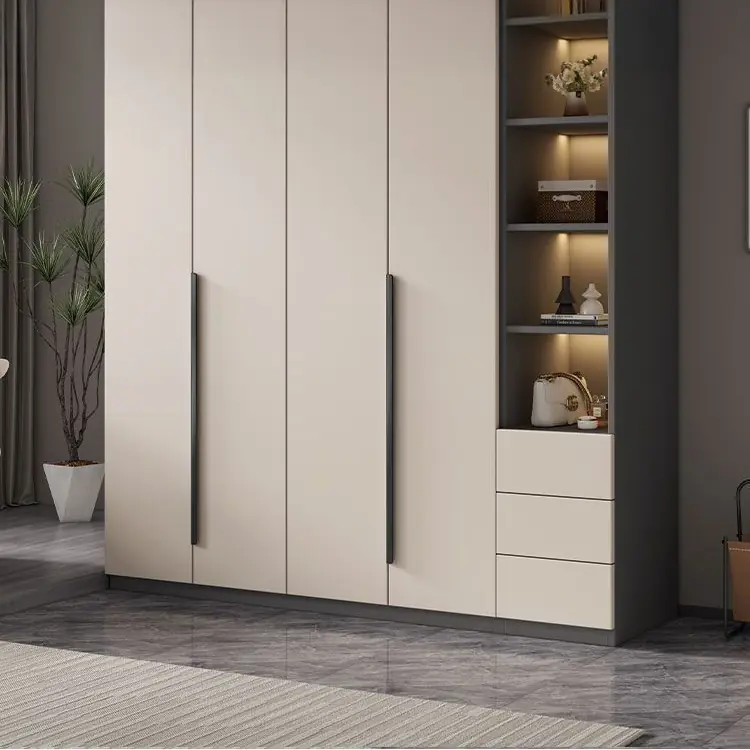 Tủ Quần Áo Cửa Mở Hiện Đại Kèm Kệ Trang Trí Sang Trọng Đa Năng - SP13949 11 tu quan ao cua mo hien dai kem ke trang tri sang trong da nang sp13949