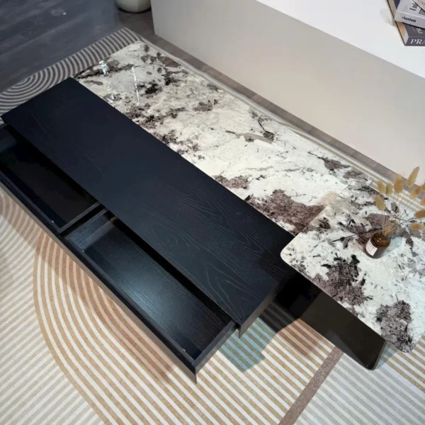 Bàn trà Vuông Đôi Mặt Đá Cao Cấp - SP14996 7 ban tra vuong doi mat da cao cap sp14996 2