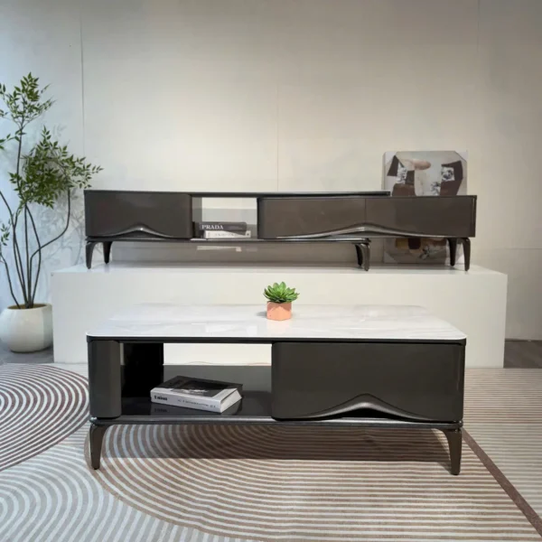 ban tra vuong mat da co ngan keo cao cap sp15594 3