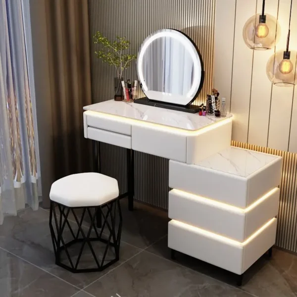 Bàn Trang Điểm Nhập Khẩu Mặt Đá Cao Cấp - SP15540