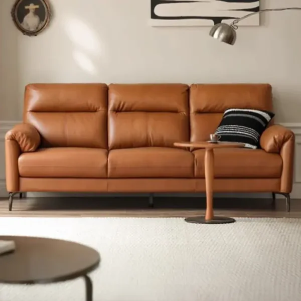 Ghế Sofa Văng Bọc Da Phong Cách Bắc Âu Cao Cấp - SP15143