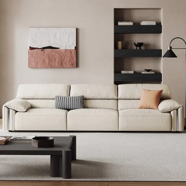 Ghế Sofa Văng Bọc Vải Phong Cách Đơn Giản Thanh Lịch - Sp15342