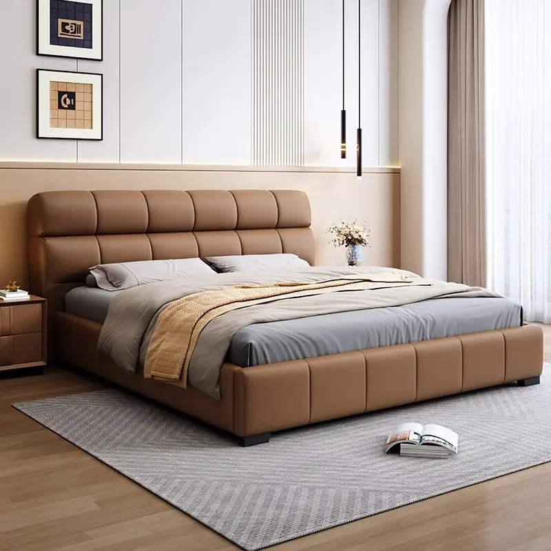 giuong ngu boc da chan mui cao cap sp15162 2