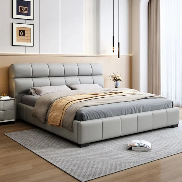 giuong ngu boc da chan mui cao cap sp15162