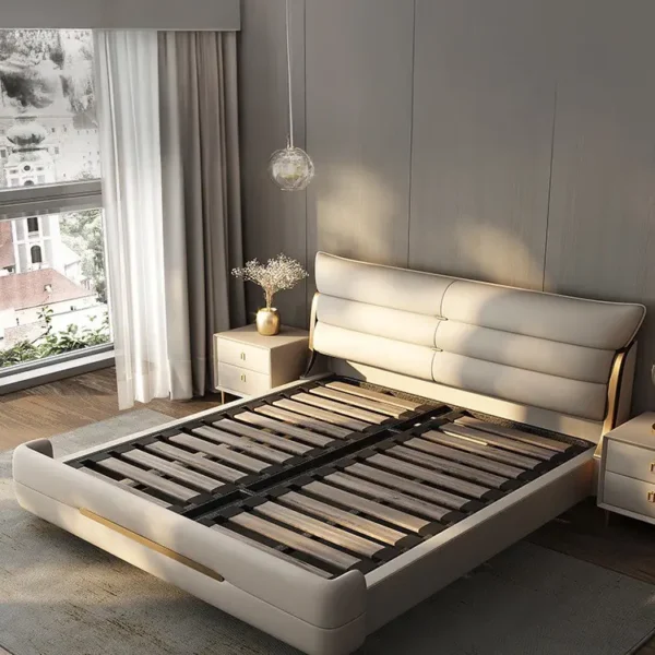 giuong ngu boc da dau giuong hinh cung sang trong sp15423