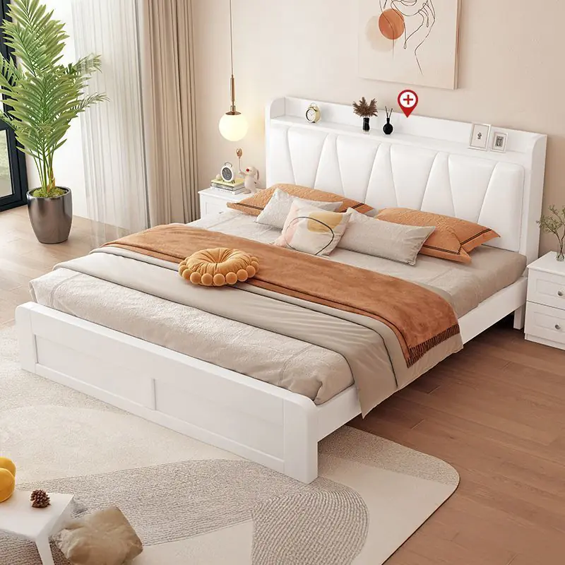 giuong ngu go mdf dau giuong boc da trang hien dai sp12863 1