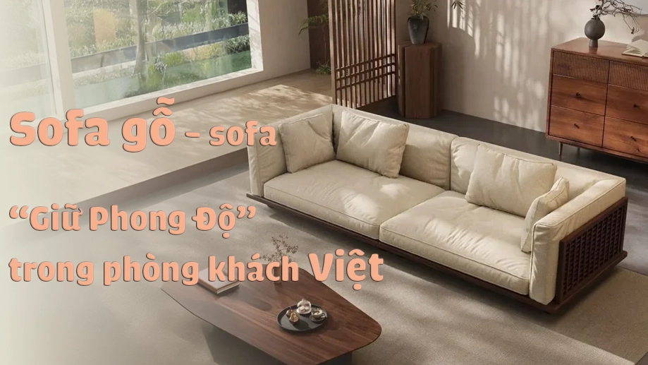 sofa go la gi vi sao sofa go luon giu phong do trong phong khach viet 1
