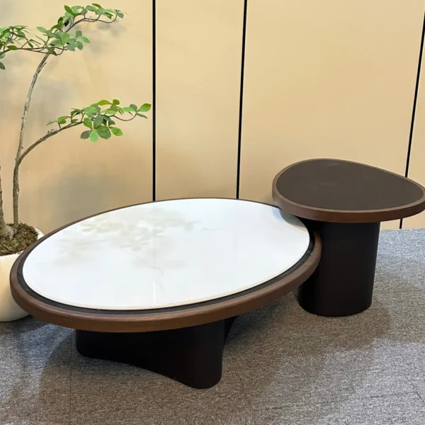 ban tra doi mat da hinh oval hien dai sp15977 3