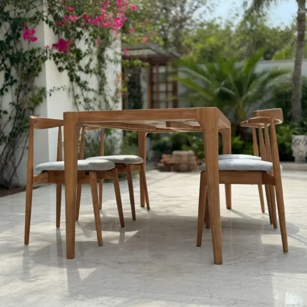 bo ban an 4 ghe go tan bi mat da hien dai sp15947 2