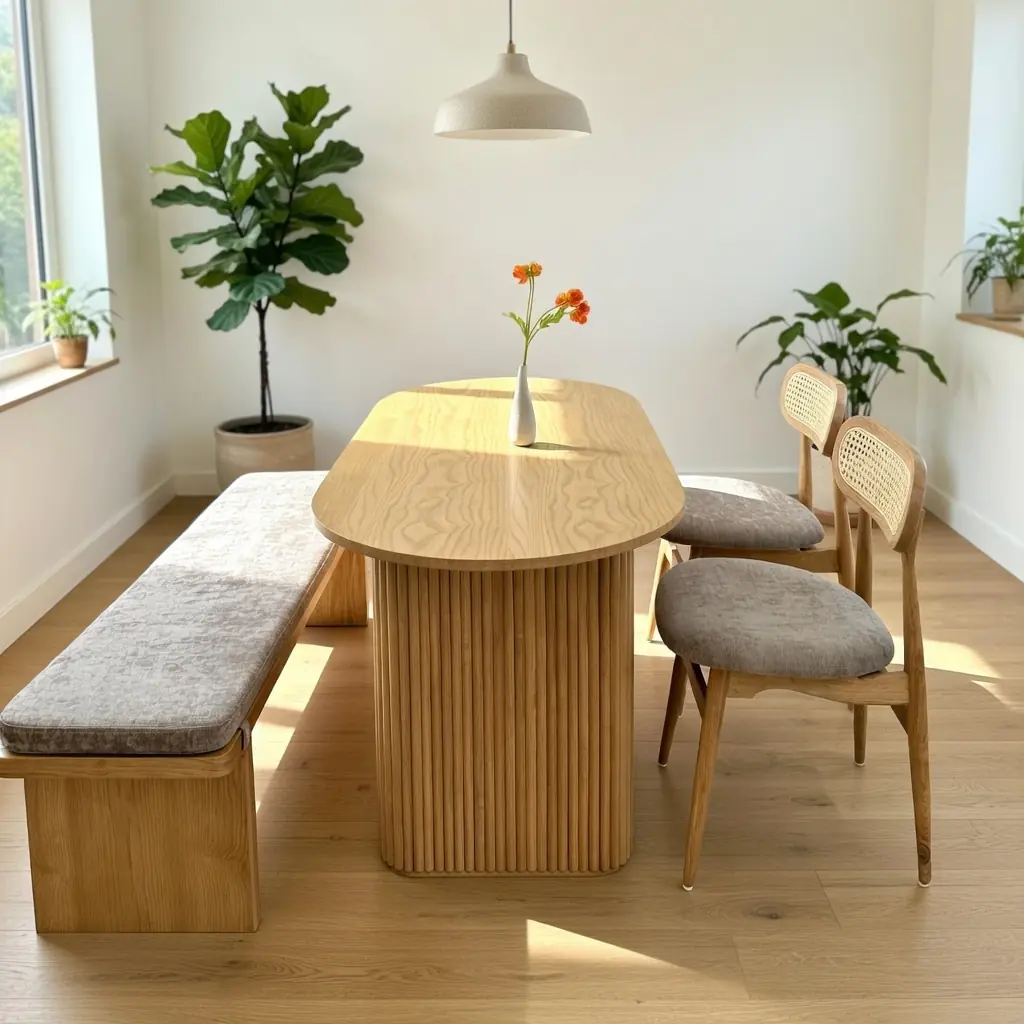 bo ban an go tan bi ghe lot nem thiet ke rustic cao cap sp15942 5