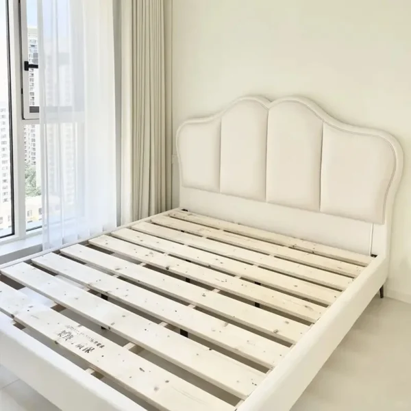 Giường Ngủ bọc da thiết kế bắc âu hiện đại sang trọng - SP15937