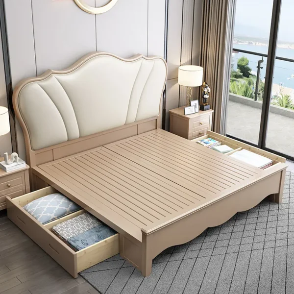 giuong ngu boc da thiet ke tan co dien cao cap sp15968 3