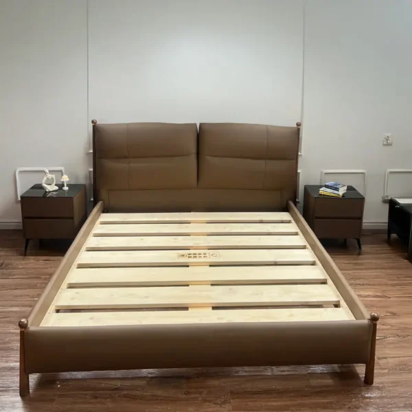 Giường ngủ da phong cách hiện đại nhập khẩu - SP15921