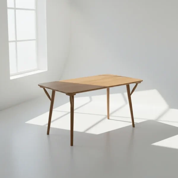 Bàn ăn gỗ sồi cao cấp phong cách hiện đại hàng xuất khẩu - SP17178