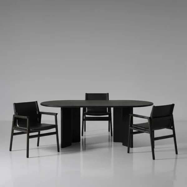 Bàn ăn gỗ tự nhiên cao cấp hàng xuất khẩu - SP17150