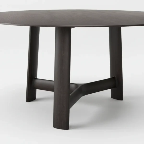 Bàn ăn tròn gỗ tự nhiên hàng xuất khẩu cao cấp - SP17224 7 ban an tron go tu nhien hang xuat khau cao cap sp17224