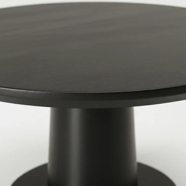 ban tra go tron chan tru don gian hang xuat khau cao cap sp18046 4